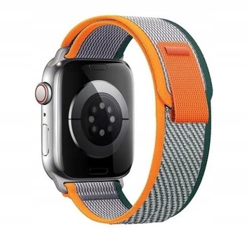 PASEK TRAIL APPLE WATCH 38/40/41mm Gray - Orange