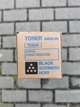 Toner TN324K A8DA150 czarny black Oryginał 28k