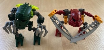  LEGO Bionicle Matoran: 8723 Piruk, 8725 Balta