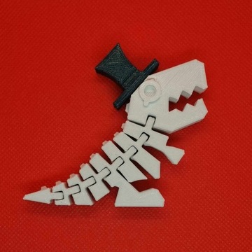 Wydruk 3D dinozaur ruchomy Flexi Rex