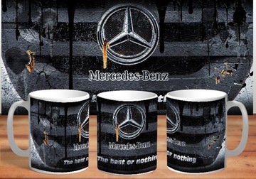 Kubek ceramiczny z nadrukiem Mercedes 