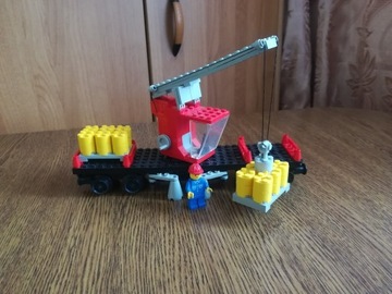 LEGO 7817 Crane Wagon Train 4.5V