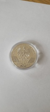 Moneta srebrna 20 zł, Jaszczurka Zielona