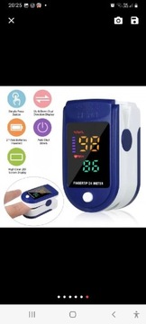 Pulsoksymetr napalcowy pomiar tętno tlen oximeter