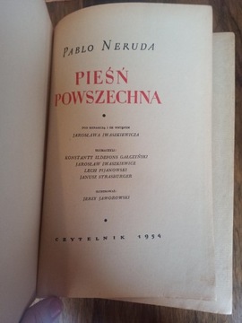 Pieśń Powszechna Pablo Neruda