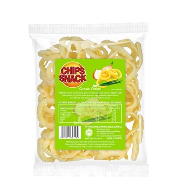 Chipsy zielona cebulka 60 g 