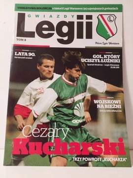 Gwiazdy Legii tom 8 lata 90 gazeta legia warszawa