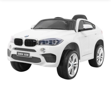 BMW X6M Elektryczne Autko dla dzieci Biały + Pilot