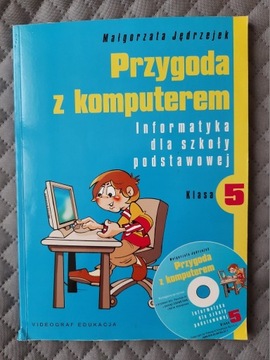 Jędrzejek Przygoda z komputerem Informatyka 5 +CD