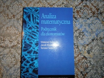 ANALIZA MATEMATYCZNA DLA EKONOMISTÓW