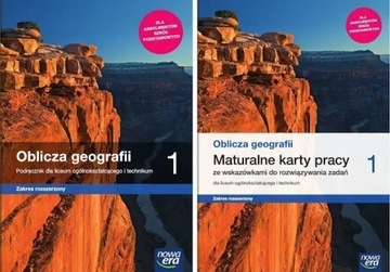 PAKIET Oblicza geografii 1 Podręcznik+karty pracy