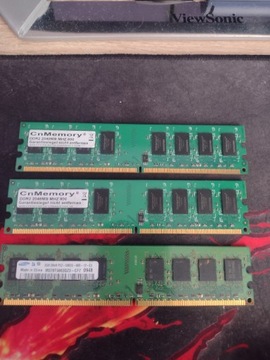 Pamięć RAM DDR2 6gb 3x2gb 800Mhz