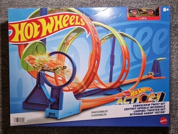 Hot Wheels Track Bulider Epicka Potrójna Pętla