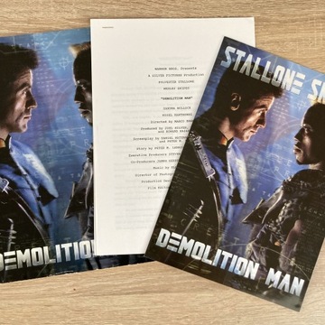 Stallone - Człowiek Demolka -5zdjęć +folder+synops