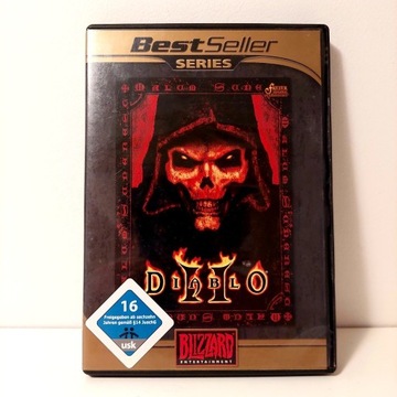 Diablo II 2 gra pc box dvd rom pudełko wersja pudełkowa