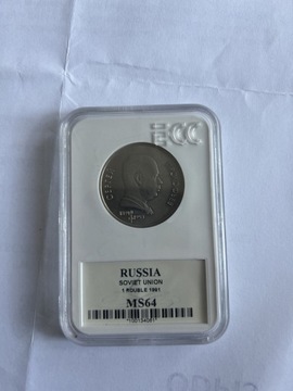 Prokowief Proof 1 rubel 1991r