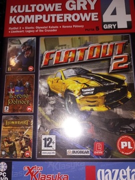 KULTOWE GRY KOMPUTEROWE DVD 5 FlatOut2, Lionheart