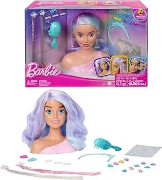 Barbie Głowa do stylizacji wróżka HMD82