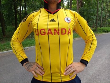 Koszulka piłkarska z długim rękawem Adidas Uganda