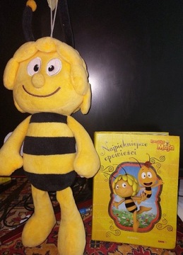 Najpiekniejsze opowiesci pszczolka maja pluszak maskotka