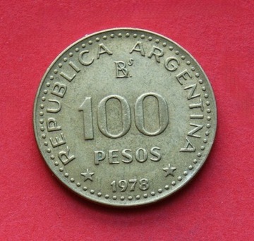 100 Peso  1978 r  -  Argentyna  