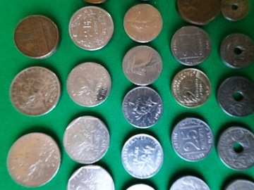 monety francuskie