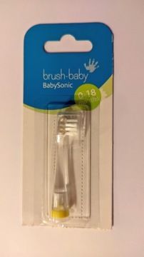 BRUSH-BABY BabySonic - końcówka (0-18m) 1 szt.