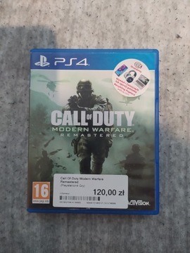 Call of Duty Modern Warfare Remaster , PS4