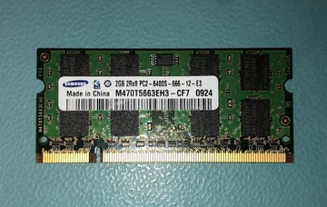 Samsung RAM 2GB DDR2 800MHz CL6 SODIMM