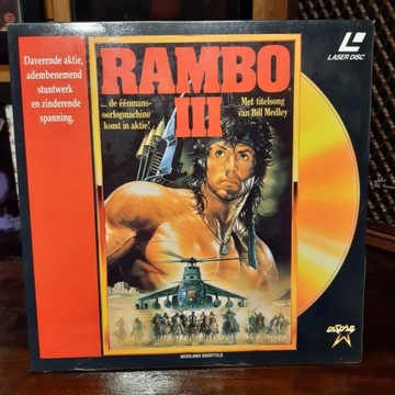 Laserdisc film RAMBO 3 