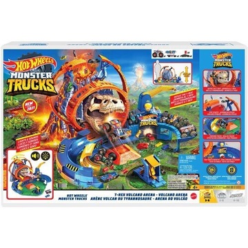 Tor Hot Wheels Monster Trucks Wulkan