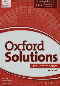 Ćwiczenia Oxford Solutions Pre-Intermediate