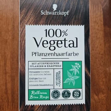 Schwarzkopf 100% vegetal farba do włosów 