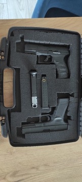 Walther PPQ T2 M4e , Glock 17 gen4 metal slide,