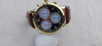 Zegarek męski z 4 bransoletkami skórzanymi SHAARMS