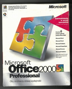 Microsoft Office2000 Professional uaktualnienie