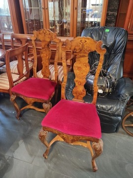 Przepiękne stare krzesła 2 szt 