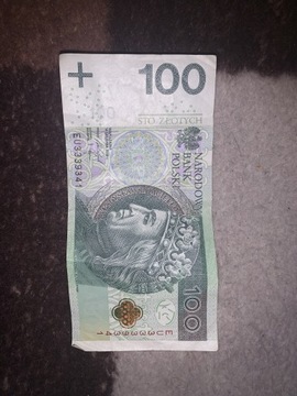 kolekcjonerski banknot 100 zł 