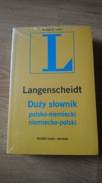 Duży słownik niemiecko-polski polsko-niemiecki Lan