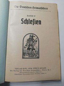 Die deutschen Heimatfuhrer band 9 Schlesien 1938