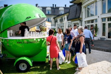 Przyczepka gastronomiczna/bar 2016r lekka do 750kg