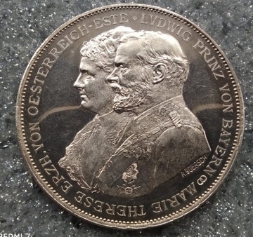 Niemcy medal (2 tallary) 1895 r proof