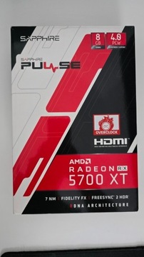 AMD Radeon Saphire RX 5700XT LICYTACJA OD 1ZŁ