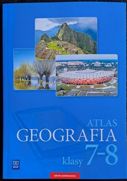 GEOGRAFIA  ATLAS  SP klasy  7 - 8  NOWY !!!