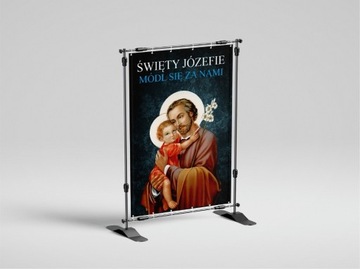 Święty Józef - baner religijny 1.5x2m W2