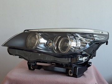 Reflektor Lampa BMW E60 E61 lewy przód D1S H7  OE