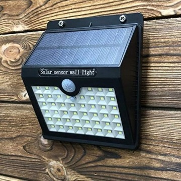 Zestaw 4 lamp solarnych led