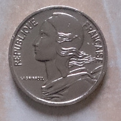 5 centimes 1982 r. Francja
