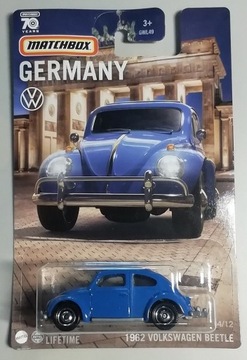 MATCHBOX GERMANY 1962 Volkswagen Beetle HPC59