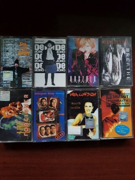 kasety audio magnetofonowe  lata 80-te, 90-te
